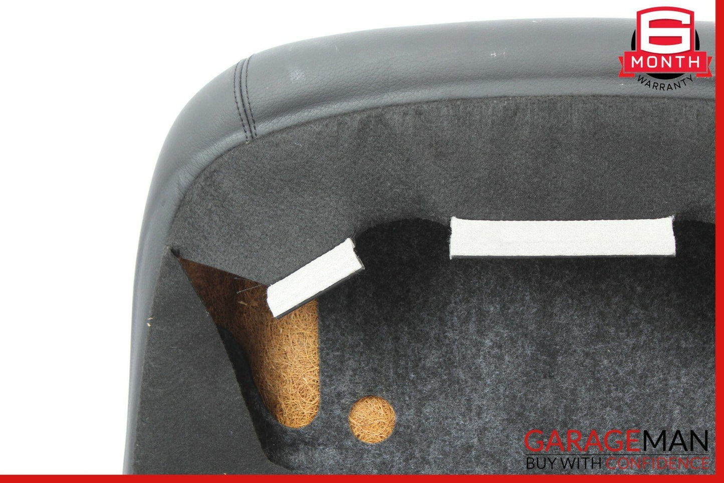 07-09 Mercedes W221 S550 Front Left / Right Top Upper Seat Cushion Cover Black