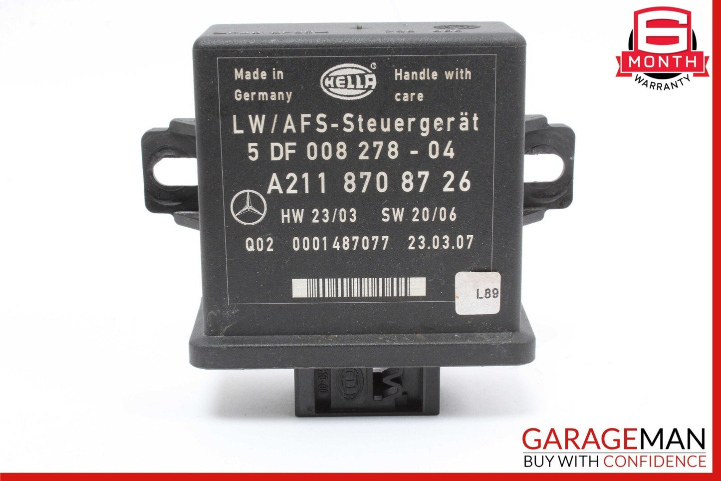 05-12 Mercedes X164 GL450 ML550 Headlight Control Module 2118708726 OEM