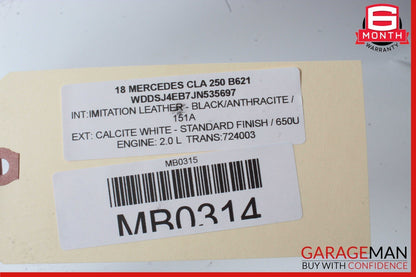 12-20 Mercedes X166 GL450 CLA250 ML550 Seat Control Module Front Right Side OEM