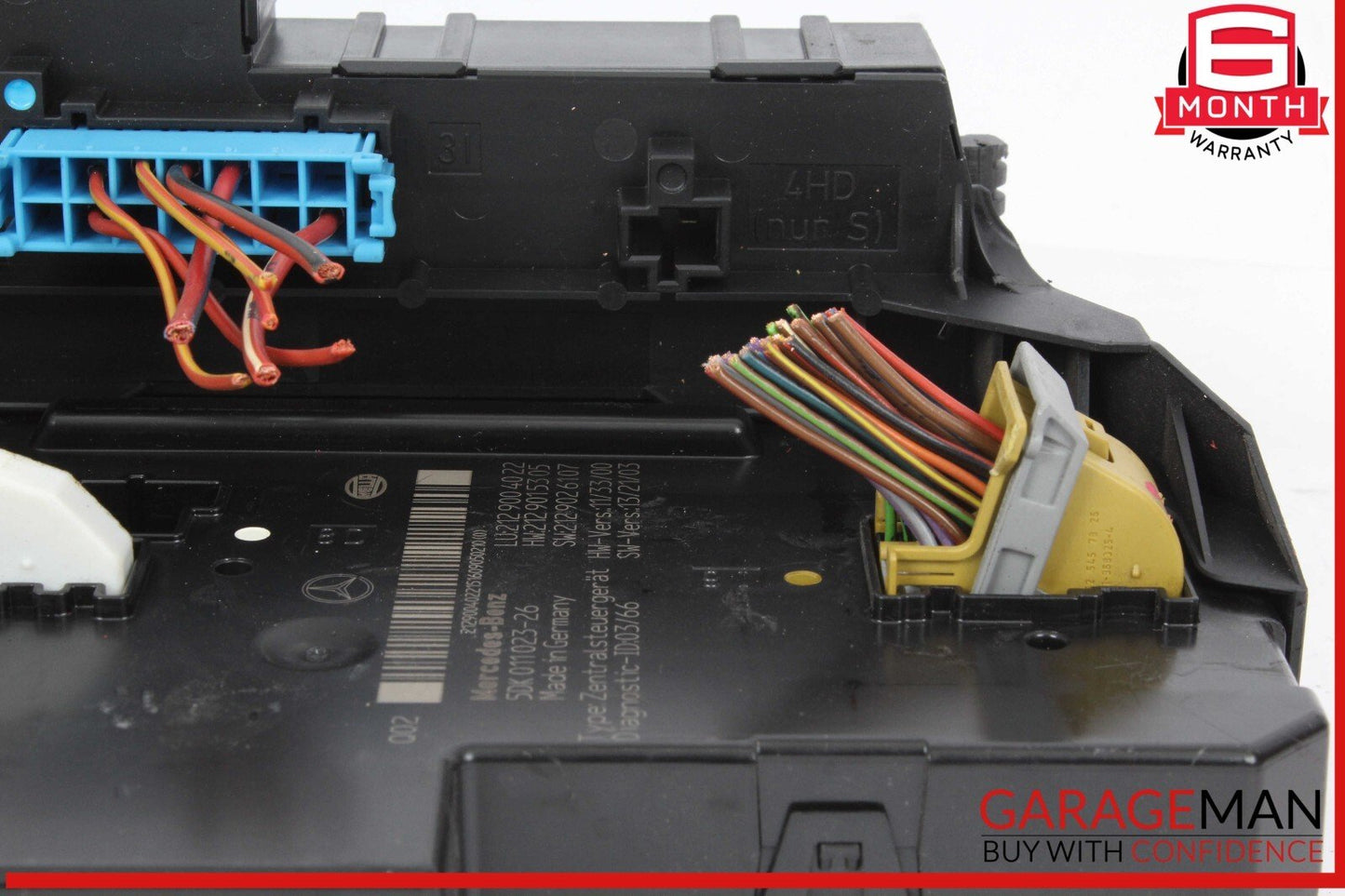 15-18 Mercedes W218 CLS550 Rear SAM Module Relay Fuse Box 2129004022 OEM