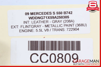 07-14 Mercedes S550 CLS550 SLK350 Sirius Satellite Radio Module Receiver