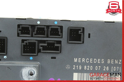 06-11 Mercedes W219 CLS500 Front Right Passenger SIde Door Control Module Unit