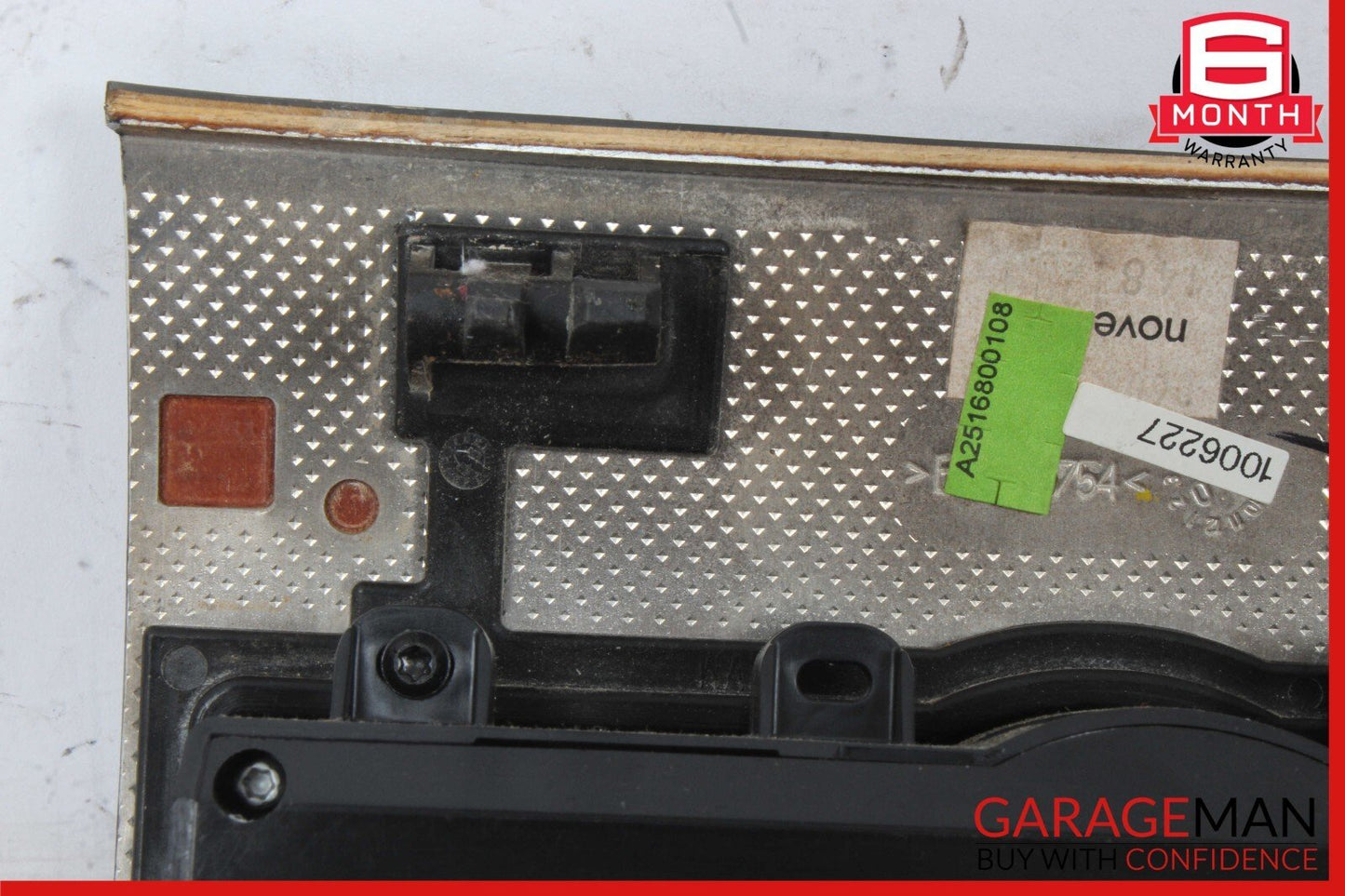 06-09 Mercedes W251 R500 Rear Center Console A/C AC Heater Switch Panel Assy