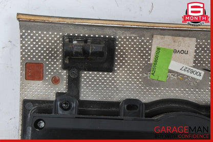06-09 Mercedes W251 R500 Rear Center Console A/C AC Heater Switch Panel Assy