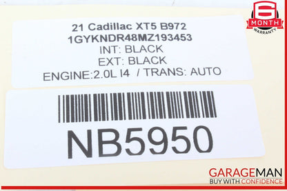 17-23 Cadillac XT5 Rear Right Passenger Side Window Regulator Motor 84631512