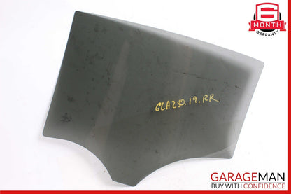 15-20 Mercedes X156 GLA250 GLA45 AMG Rear Right Side Door Window Glass OEM