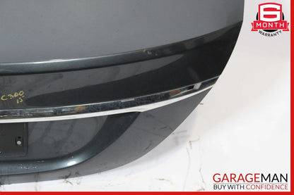 15-20 Mercedes W205 C300 Rear Trunk Lid Shell Cover Panel Black OEM
