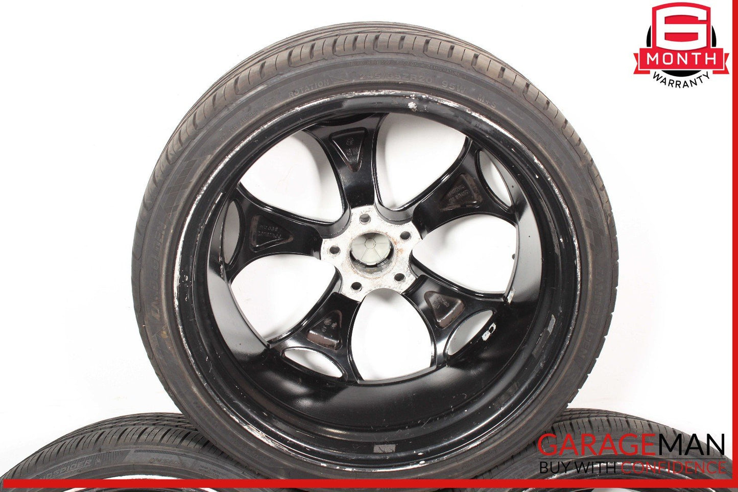 07-13 Mercedes W221 S550 Complete Wheel Tire Rim Set R20 OEM