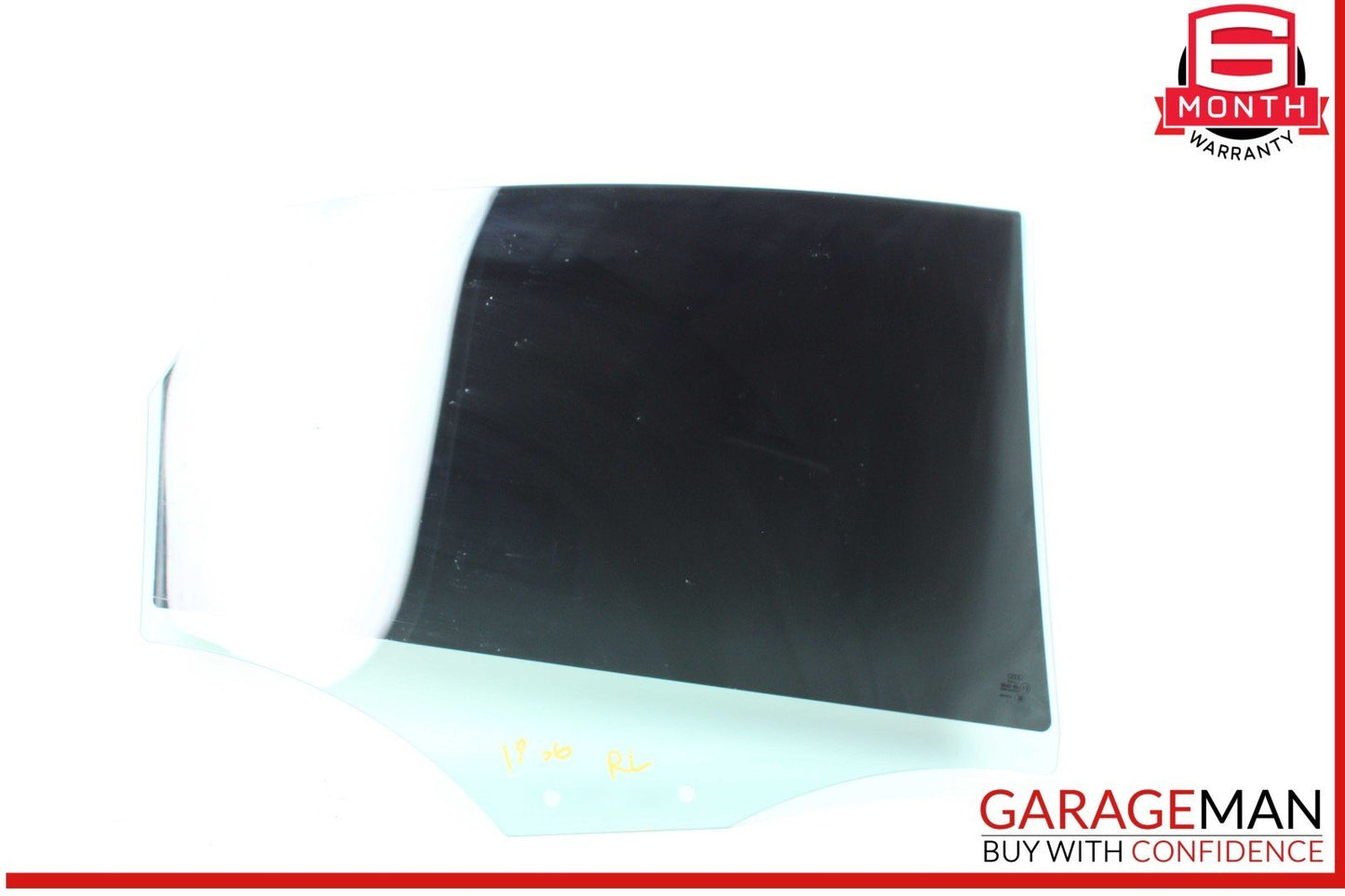 12-18 Audi S6 A6 Rear Left Driver Side Door Window Auto Glass OEM