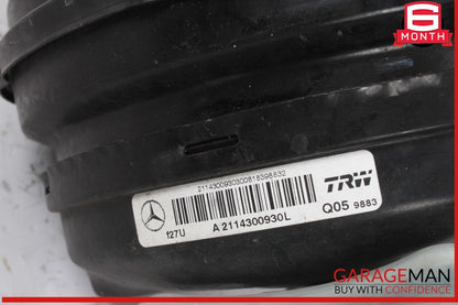 07-11 Mercedes W211 E550 CLS550 Power Brake Booster Master Cylinder Reservoir