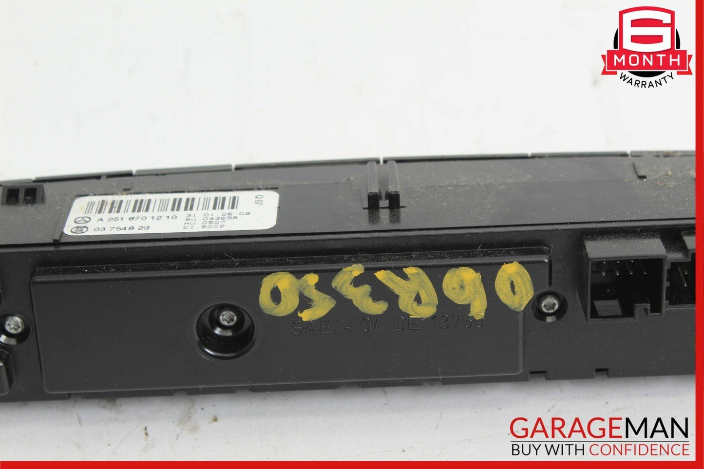06-10 Mercedes W251 R350 R500 Front Center Dashboard Hazard ESP Control Switch