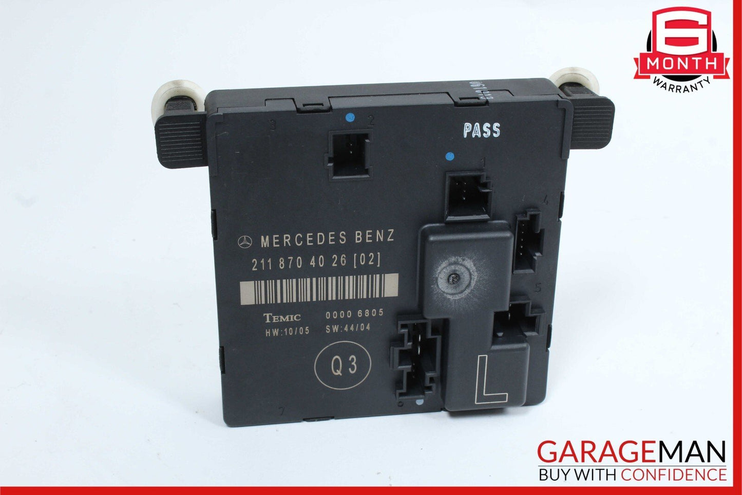 03-09 Mercedes W211 E350 E500 E550 Door Control Module Rear Left Side OEM
