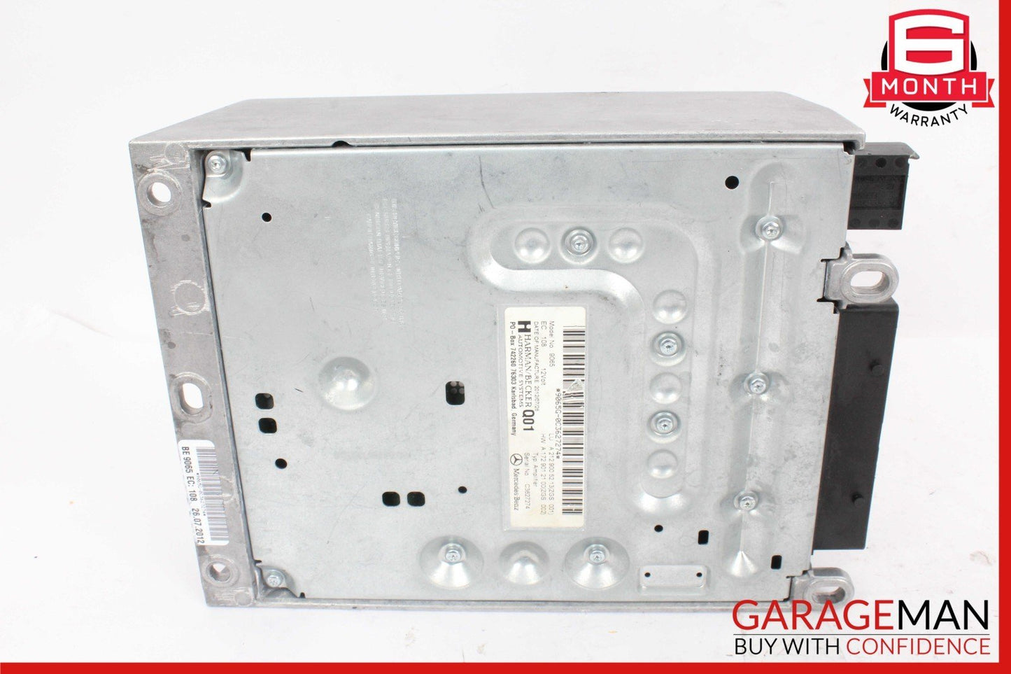 08-17 Mercedes W212 E350 E63 AMG Amplifier Amp Harman Becker 2129005213 OEM