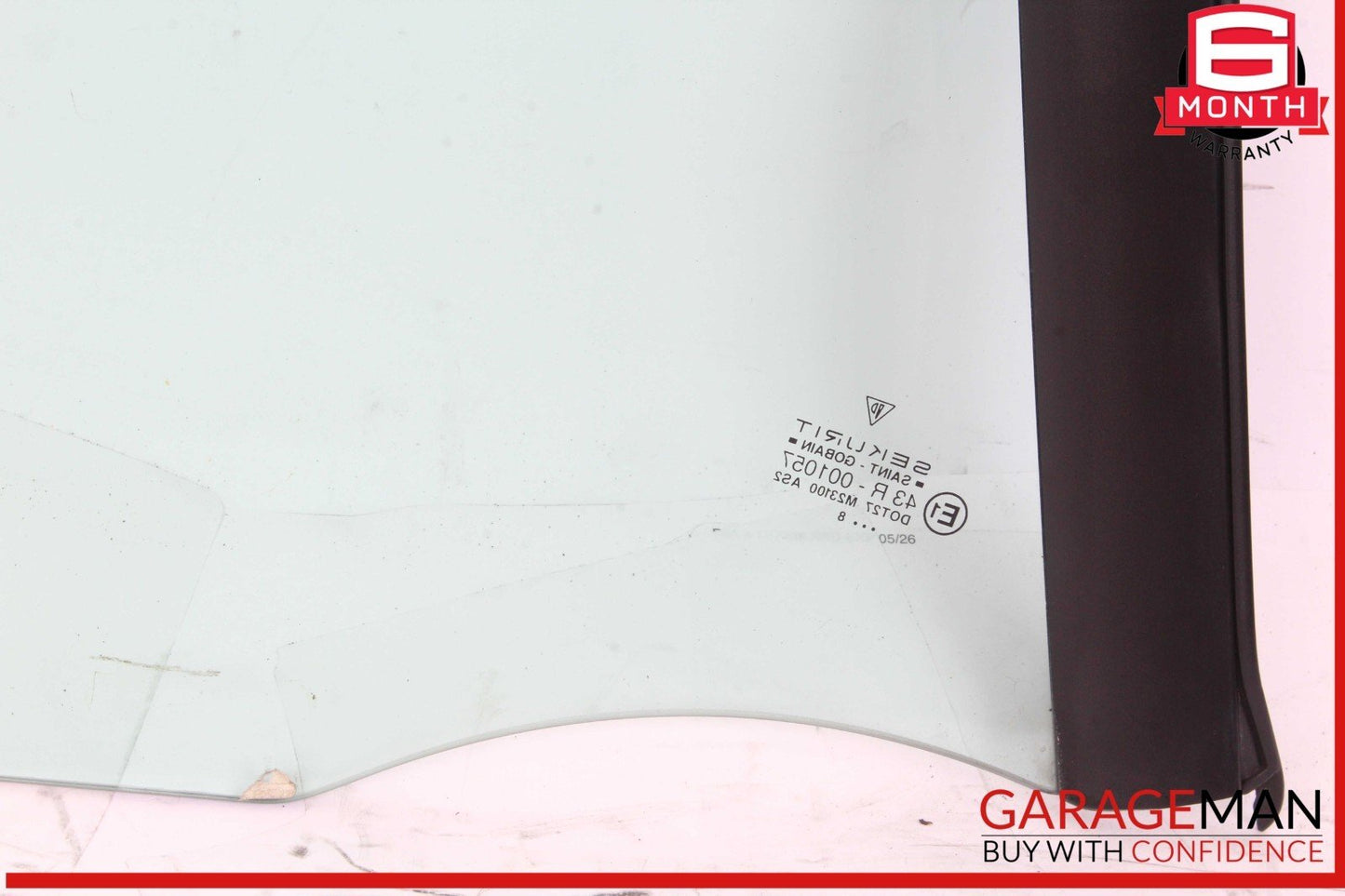 99-05 Porsche 911 996 Rear Left Driver Side Quarter Window Glass OEM
