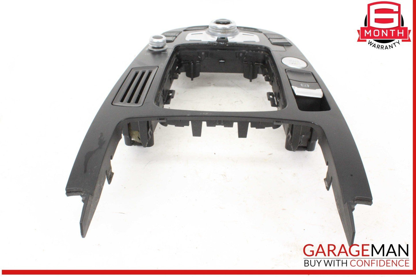13-16 Audi A4 Q5 SQ5 Front Center Console Trim Panel w/ Switches 8T0919611C OEM