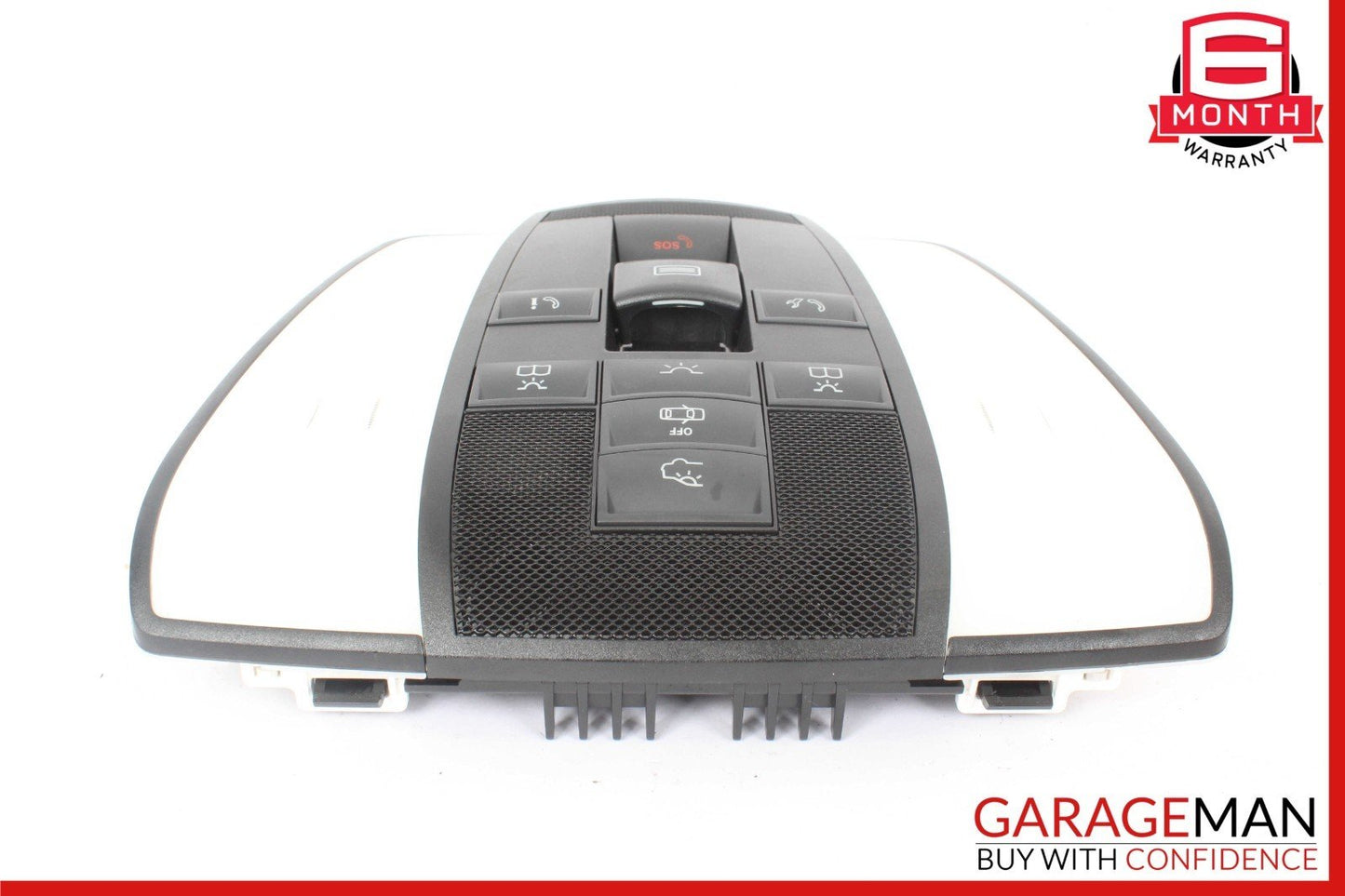 12-18 Mercedes W212 E350 E400 CLS400 CLS500 Overhead Dome Light Lamp Black OEM