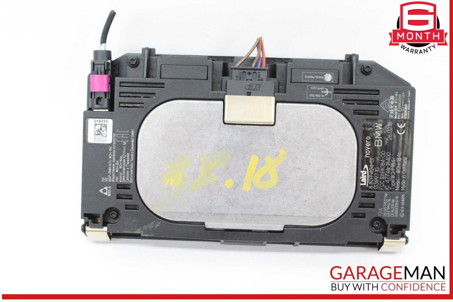 14-18 BMW X5 F15 X3 X4 X6 640i 650i Wireless Charging Control Module Unit OEM