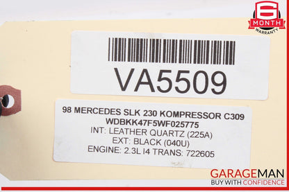 97-04 Mercedes R170 SLK230 Kompressor C230 Air Intake Pipe 1705280408 OEM