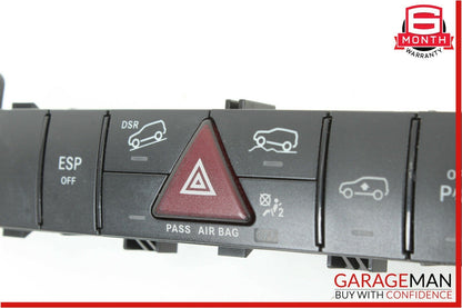06-12 Mercedes X164 GL450 GL550 ML550 Hazard Control Switch Panel 1648709210 OEM