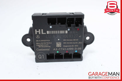 08-18 Mercedes W212 E350 C250 GLK350 Rear Left Side Door Control Module OEM