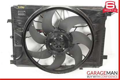 08-18 Mercedes W212 E350 C300 Engine Radiator Cooling Fan Motor Assembly OEM