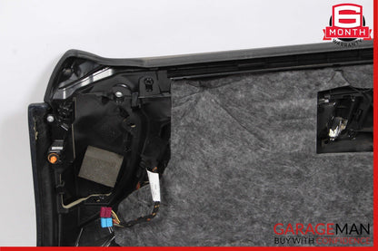 10-13 Mercedes W212 E350 Front Left Interior Door Panel Cover Assembly Grey