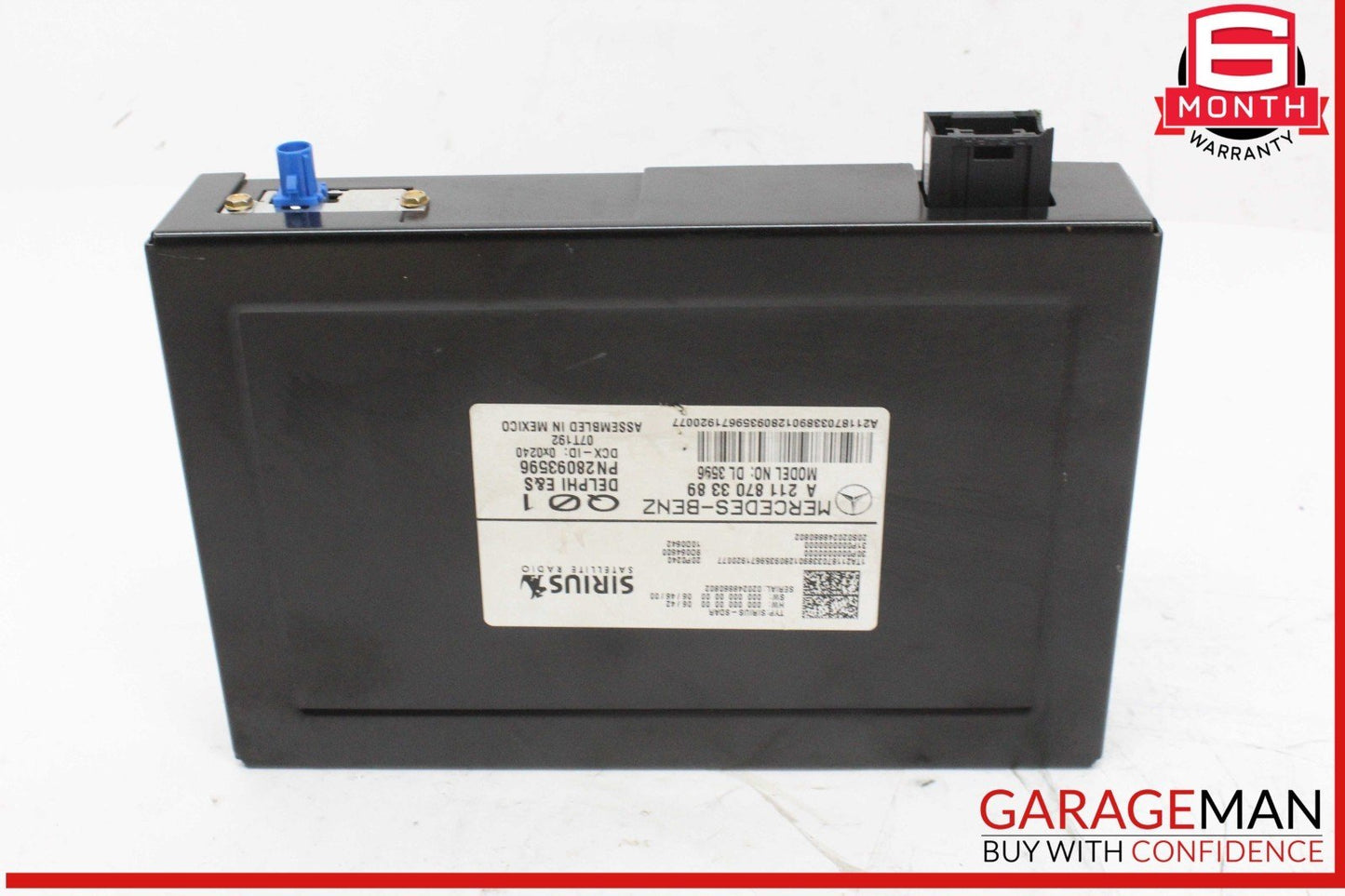 03-09 Mercedes W211 E350 GL450 Sirius Satellite Radio Receiver Module Unit OEM