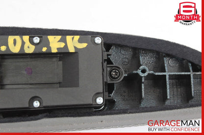 07-13 Mercedes W221 S550 Rear Right Side Door Window Switch Control Trim Grey