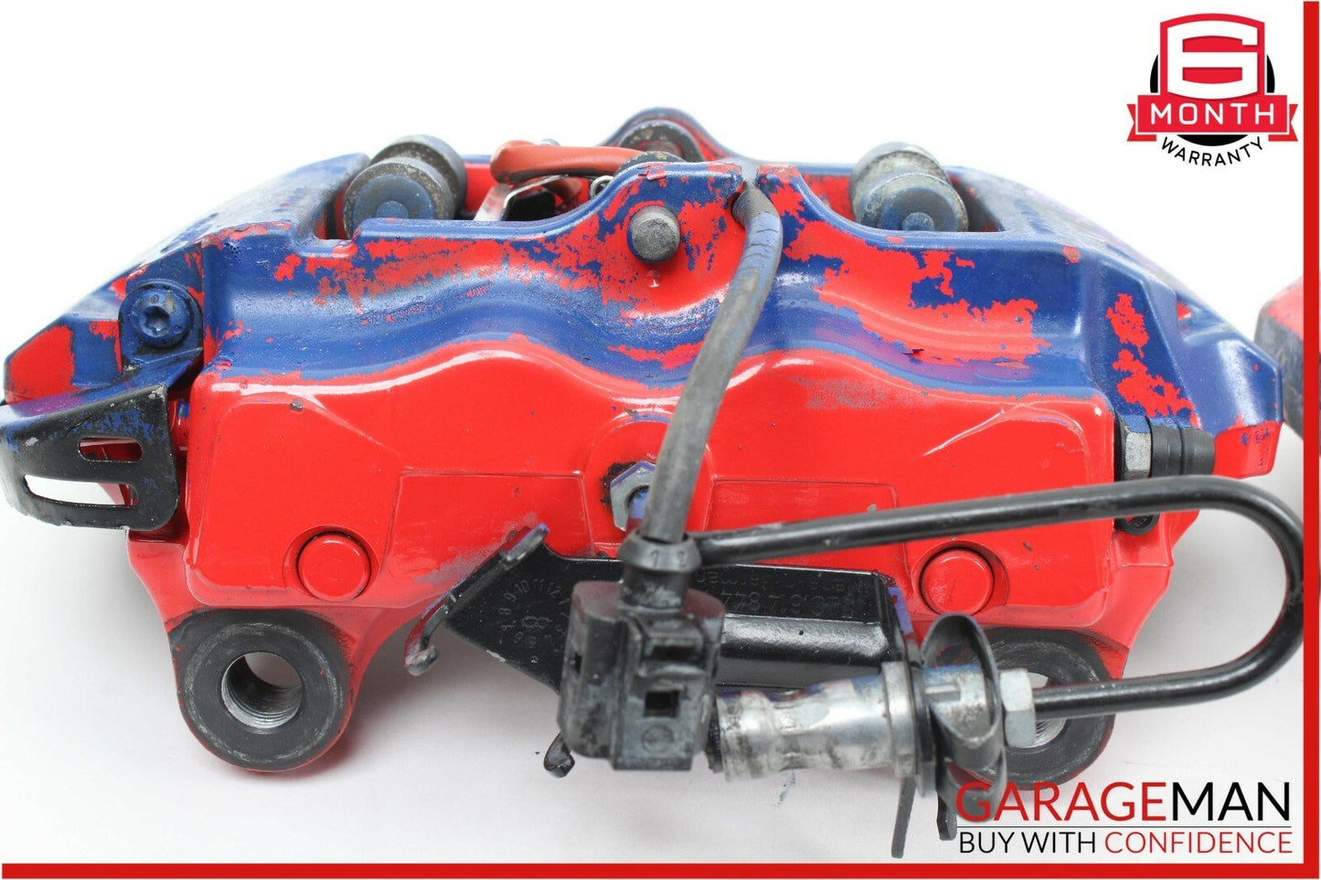 03-10 Porsche Cayenne 955 957 Brembo Rear Right & Left Side Brake Calipers Set