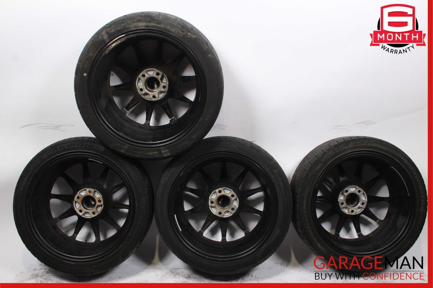 07-13 Mercedes S600 CL600 Complete R18 Wheel Rim Tire Set of 4 pc Aftermarket