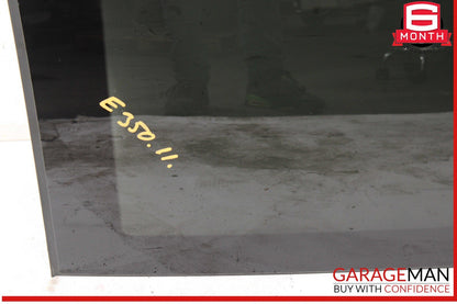 10-16 Mercedes W212 E350 Center Panoramic Pano Sunroof Sun Roof Glass OEM