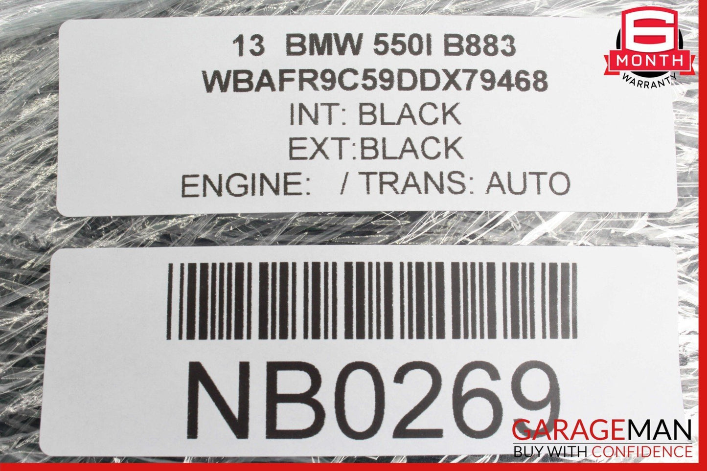 11-16 BMW 528i 535i 550i STEERING COLUMN NECK TRIM COVER 9207006 OEM