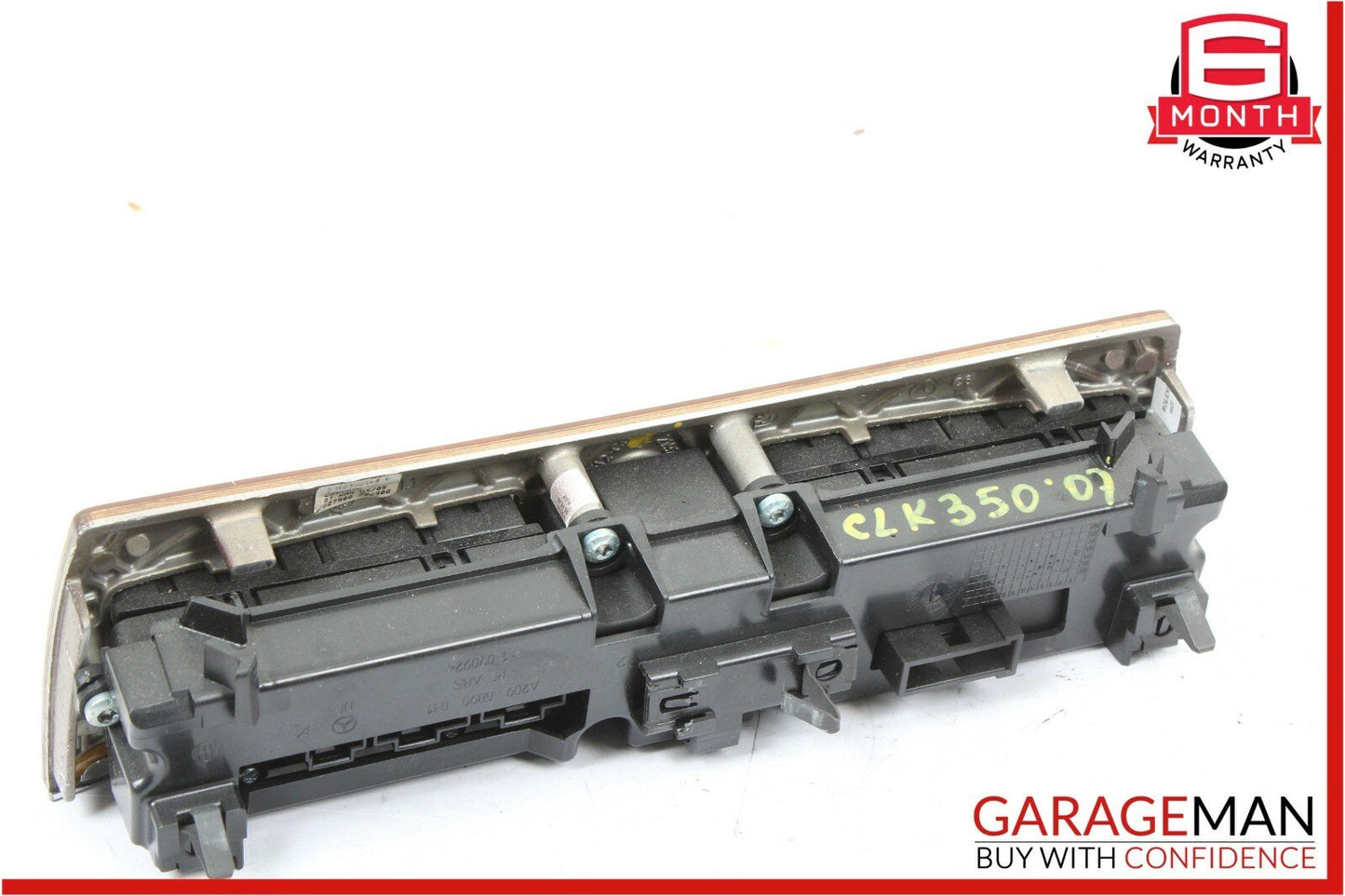 05-09 Mercedes W209 CLK350 Dash Heated Seat ESP Hazard Light Control Switch Wood