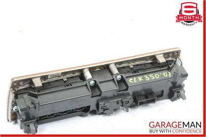 05-09 Mercedes W209 CLK350 Dash Heated Seat ESP Hazard Light Control Switch Wood