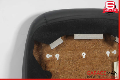 10-13 Mercedes W221 S400 Front Right Passenger Side Top Upper Seat Cushion Black
