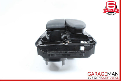 08-14 Mercedes W204 C250 Console Armrest Cup Holder Tray Compartment Black OEM