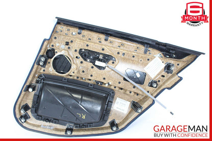 11-16 BMW F10 550i 535i 528i Rear Left Side Interior Door Panel OEM