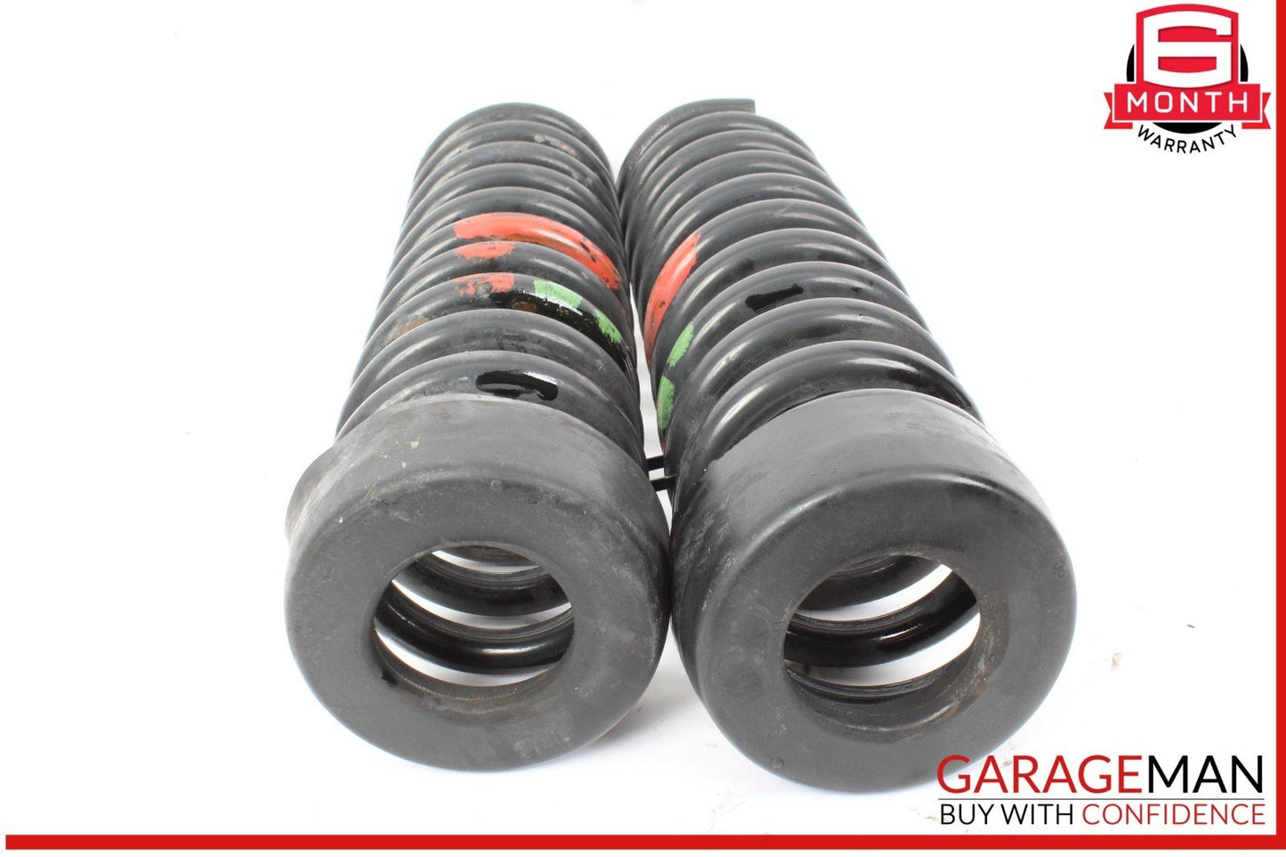 90-02 Mercedes R129 SL500 Rear Left & Right Shock Absorber Coil Spring Set of 2