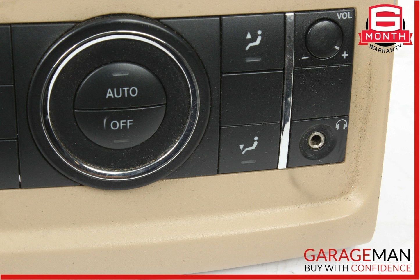 06-09 Mercedes W251 R350 Rear Center Console A/C AC Heater Switch Control Panel