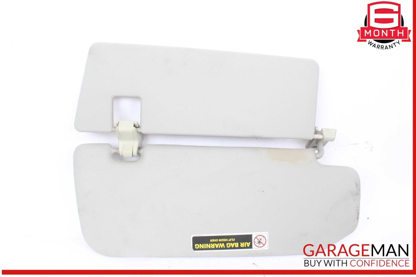 01-07 Mercedes W251 R500 4MATIC Front Left Side Sunvisor Sun Visor Gray OEM