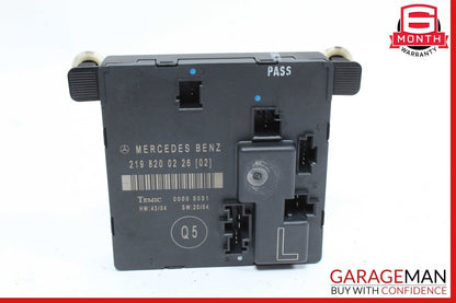 06-11 Mercedes W219 CLS500 Rear Left Driver Side Door Control Module OEM
