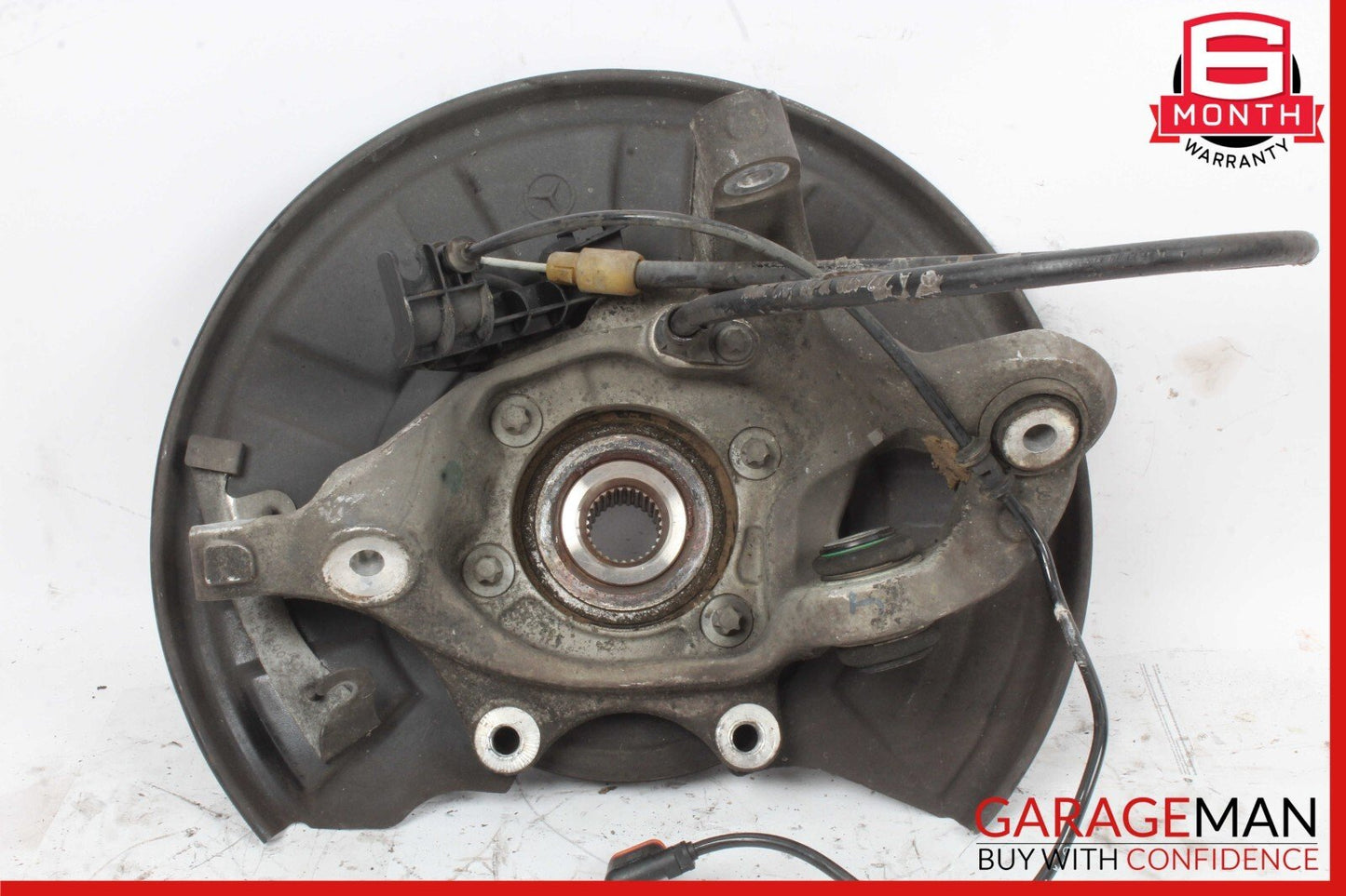 10-18 Mercedes W212 E63 AMG Rear Left Side Wheel Spindle Knuckle Hub Bearing OEM