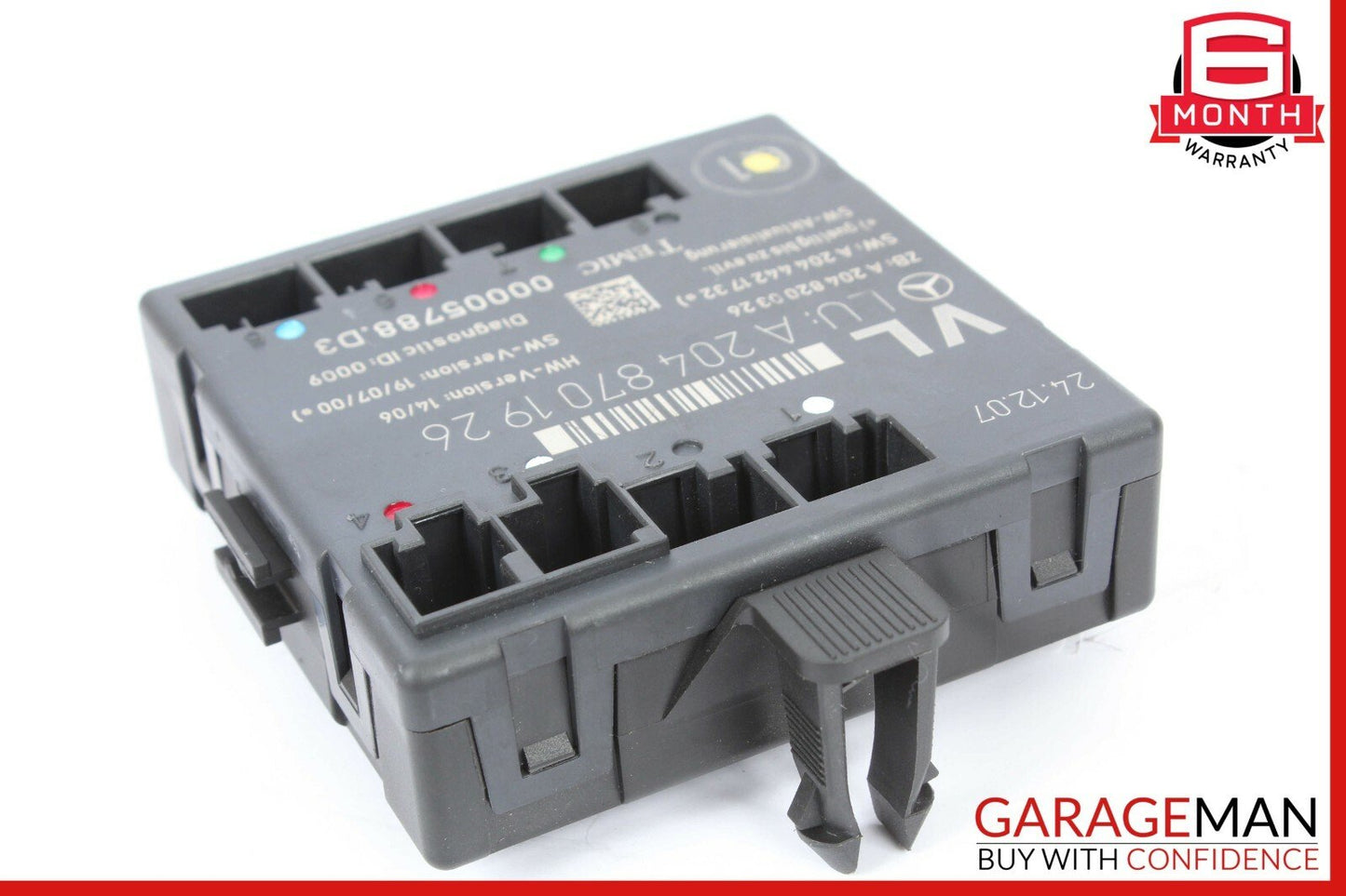 08-14 Mercedes W204 C350 C300 Front Right Side Door Control Module OEM