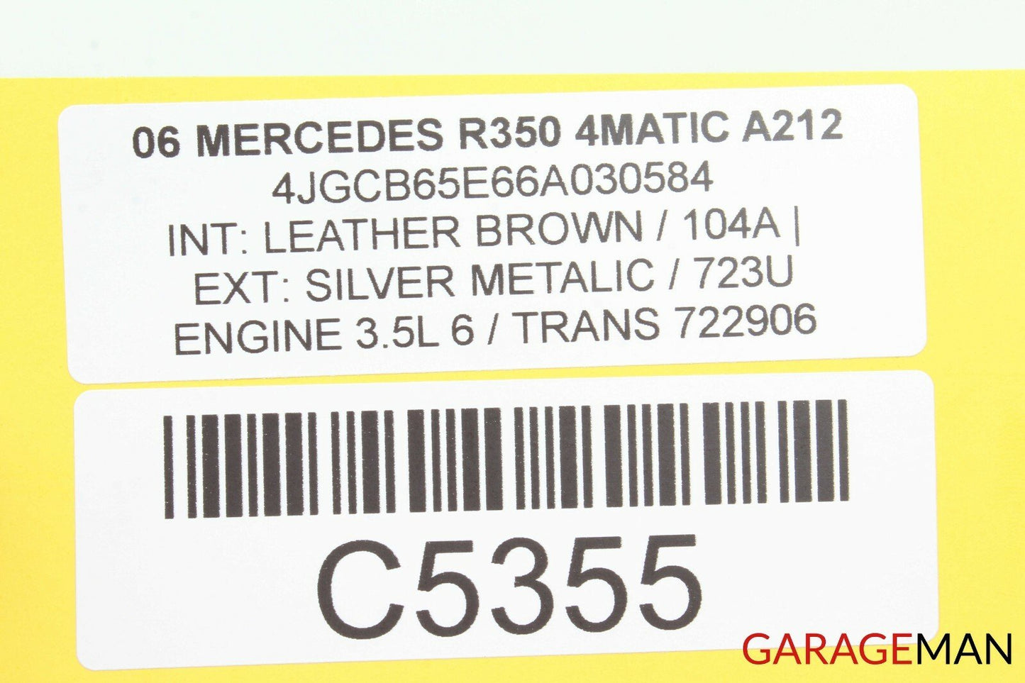 06-12 Mercedes W251 R350 ML450 GL450 Front Right Side Door Control Module OEM