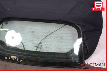 11-13 Mercedes W207 E350 E550 Convertible Softtop Soft Top Roof Glass Assembly