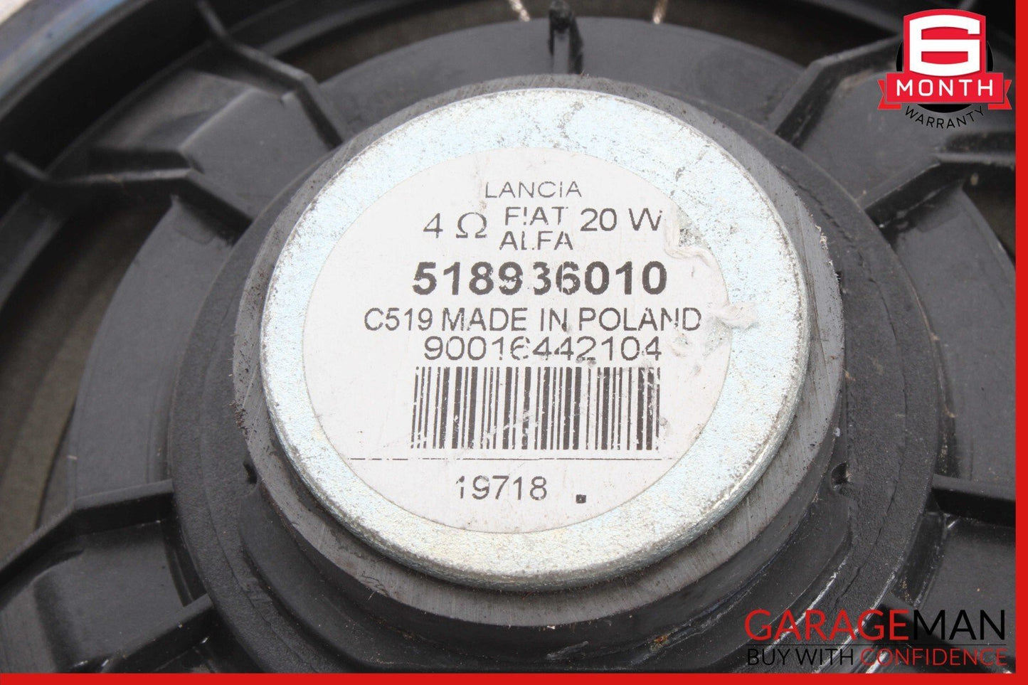 14-19 Alfa Romeo Giulia Rear Right or Left Side Door Audio Sound Speaker OEM