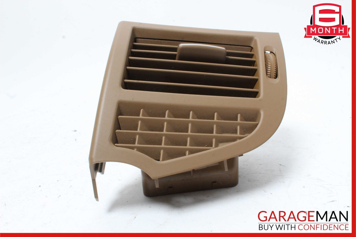 07-13 Mercedes W221 S550 CL550 Front Right Side Dash AC A/C Air Vent Trim Brown