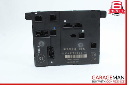 03-08 Mercedes R230 SL500 Door Control Module Right Side 2308203626 OEM