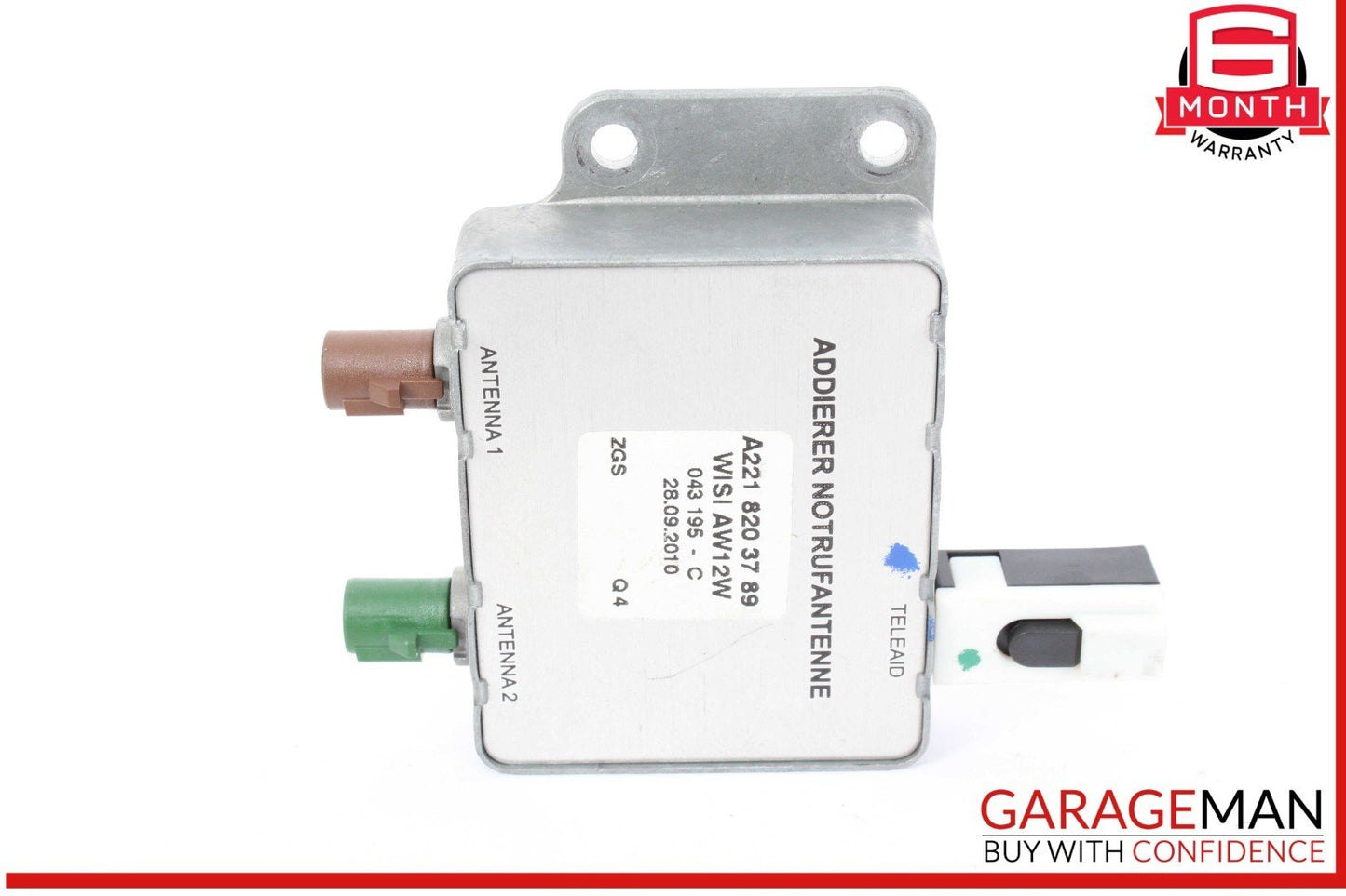 07-14 Mercedes W221 S400 Hybrid CL550 Antenna Amplifier AMP Splitter Module OEM