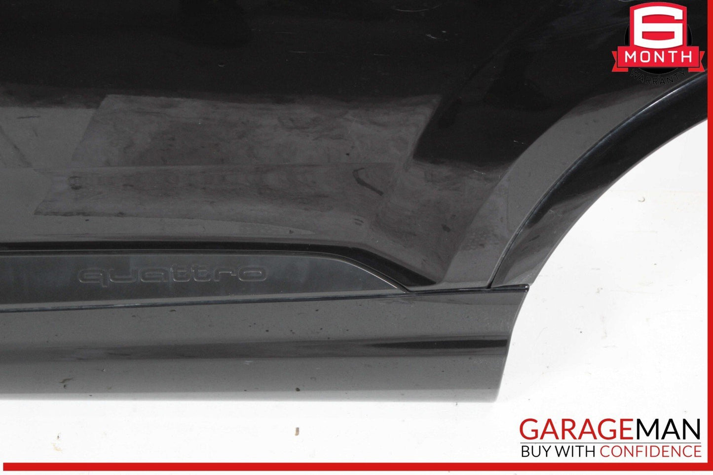 17-19 Audi Q7 Rear Left Driver Side Door Shell Black OEM